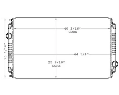 INTERNATIONAL Prostar Radiator