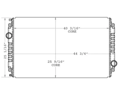 INTERNATIONAL Prostar Radiator