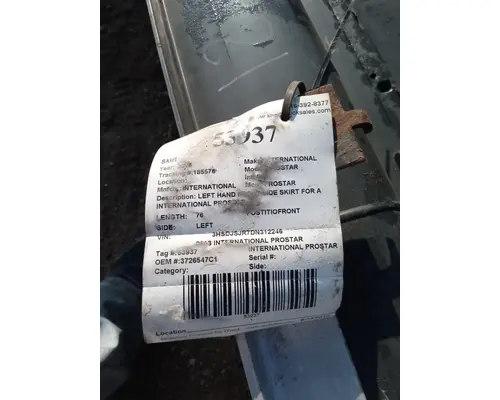 INTERNATIONAL Prostar Sleeper Fairing