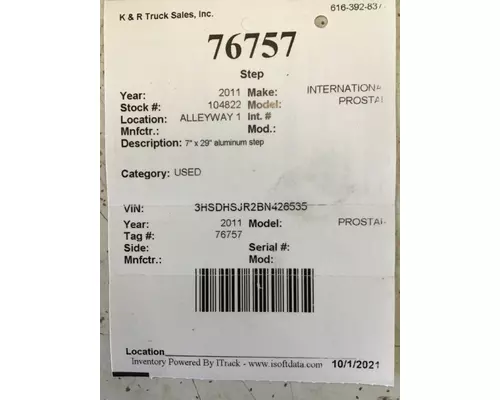 INTERNATIONAL Prostar Step