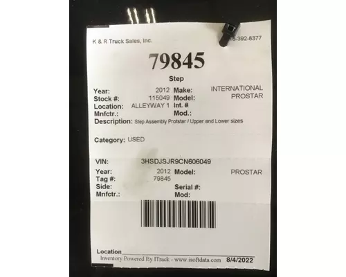 INTERNATIONAL Prostar Step