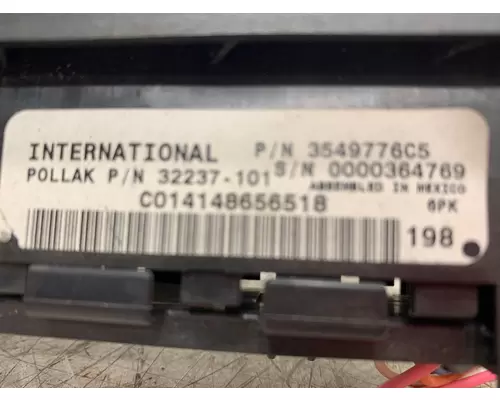 INTERNATIONAL Prostar Switch Panel