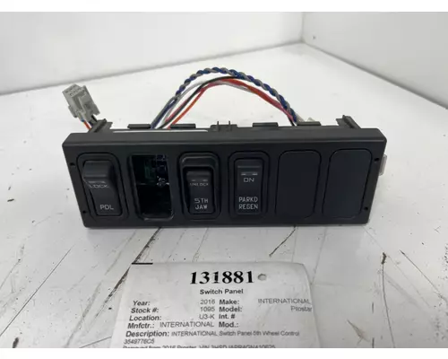 INTERNATIONAL Prostar Switch Panel