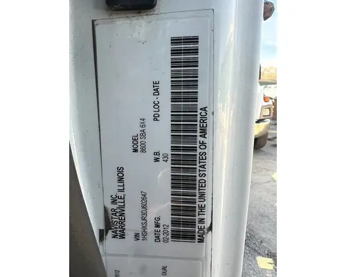 INTERNATIONAL RF027 Rears (Front)