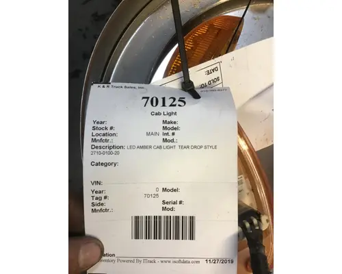 INTERNATIONAL RH613 473 Interior Cab Lights