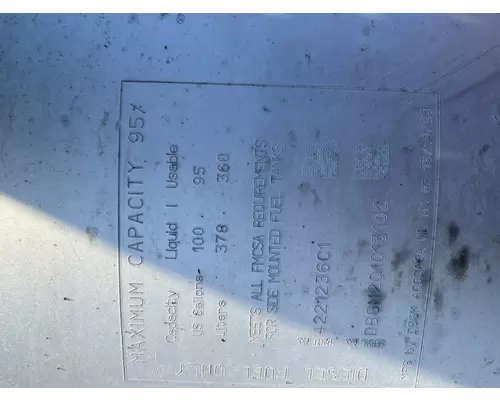 INTERNATIONAL RH613 Fuel Tank