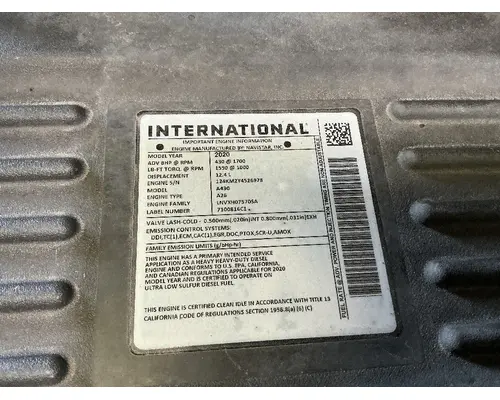 INTERNATIONAL RH613 Fuel Tank