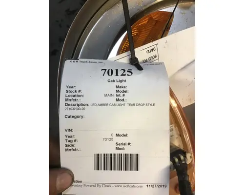 INTERNATIONAL RH613 Interior Cab Lights