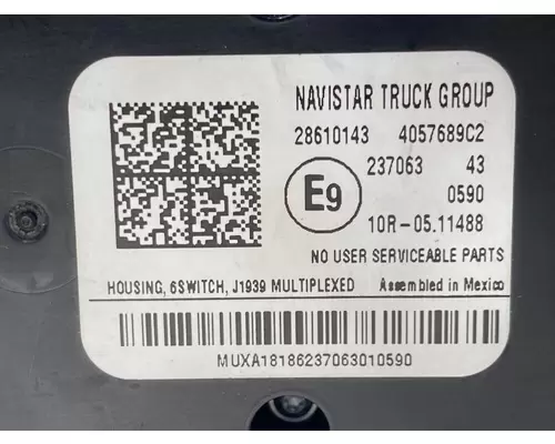 INTERNATIONAL RH Dash  Console Switch