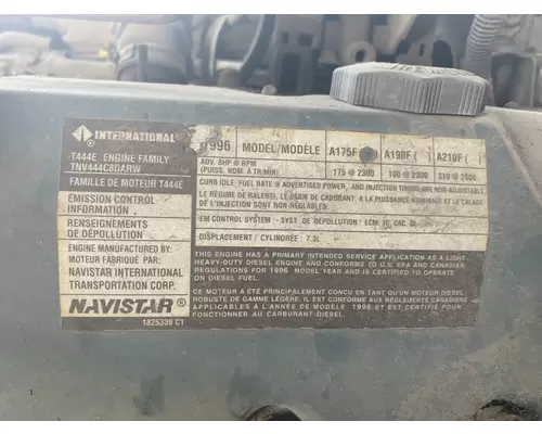INTERNATIONAL T444E Engine Assembly