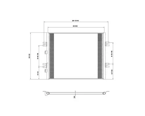 INTERNATIONAL TERRASTAR AIR CONDITIONER CONDENSER