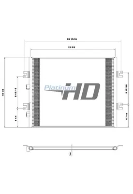 INTERNATIONAL TERRASTAR AIR CONDITIONER CONDENSER