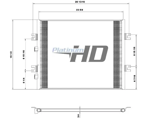 INTERNATIONAL TERRASTAR AIR CONDITIONER CONDENSER