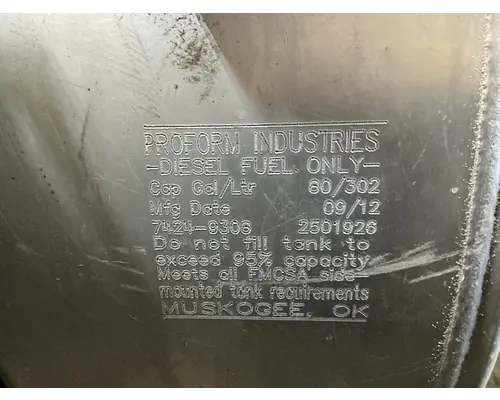 INTERNATIONAL TranStar 8600 Fuel Tank