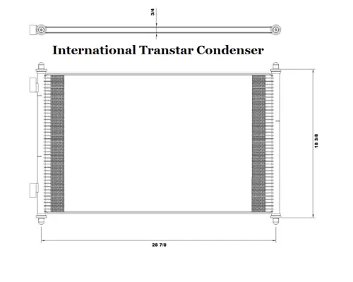 INTERNATIONAL Transtar Air Conditioner Condenser