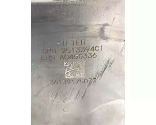 INTERNATIONAL UNKNOWN DPF (Diesel Particulate Filter)