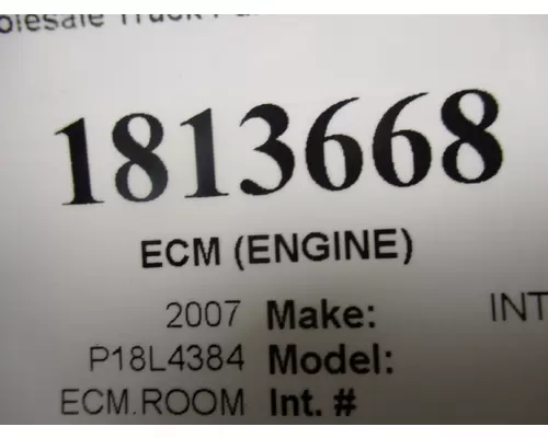 INTERNATIONAL VT365 (6.0L) ECM (ENGINE)