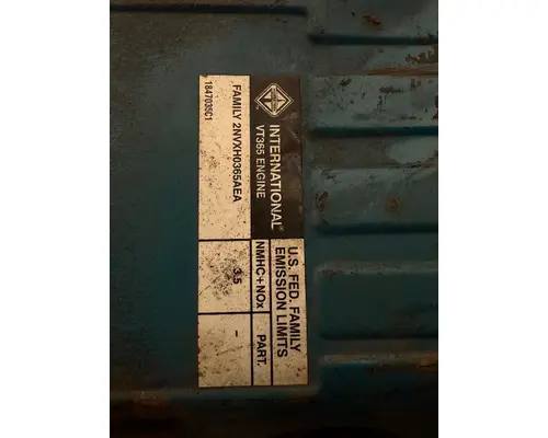 INTERNATIONAL VT365 Engine Assembly