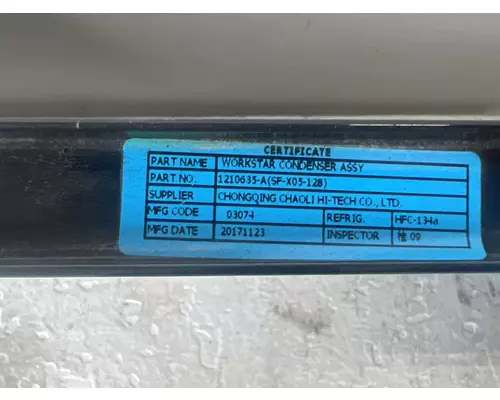 INTERNATIONAL WorkStar Air Conditioner Condenser