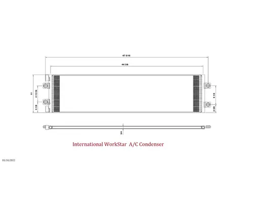 INTERNATIONAL WorkStar Condenser