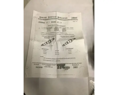 INTERNATIONAL  Automatic Transmission Parts, Misc.
