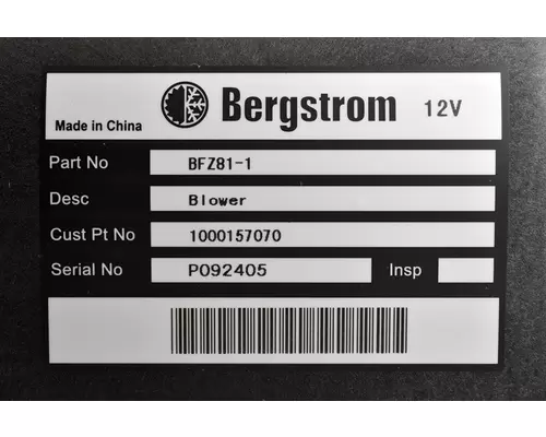 INTERNATIONAL  Blower Motor (HVAC)