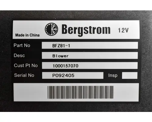 INTERNATIONAL  Blower Motor (HVAC)