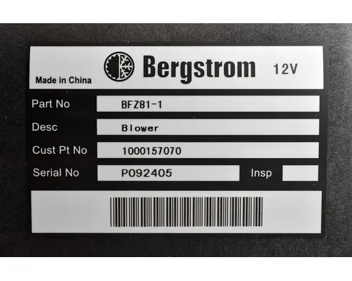 INTERNATIONAL  Blower Motor (HVAC)