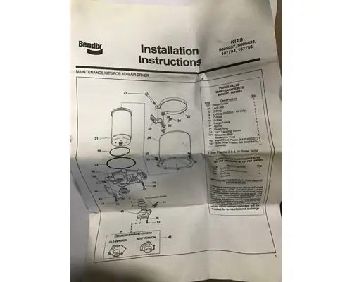 INTERNATIONAL  Brake Parts, Misc. Front
