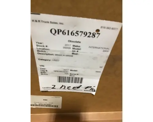 INTERNATIONAL  Brake Parts, Misc. Rear