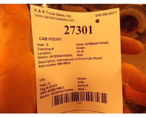 INTERNATIONAL  Cab Mount 