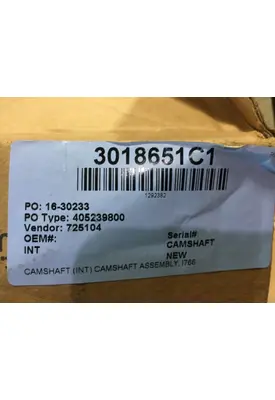 INTERNATIONAL  Camshaft