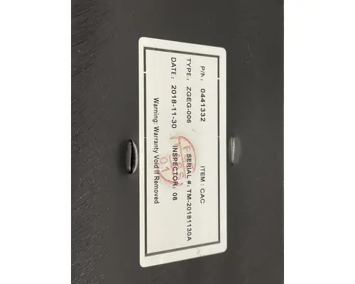 INTERNATIONAL  Charge Air Cooler (ATAAC)