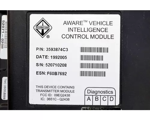 INTERNATIONAL  ECM (Chassis)