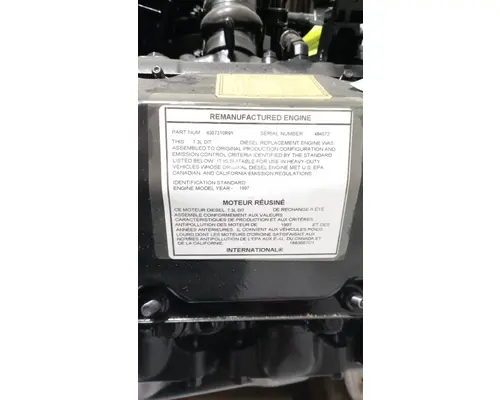 INTERNATIONAL  Engine Assembly