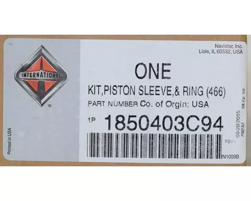 INTERNATIONAL  Engine Cylinder & Liner Kits