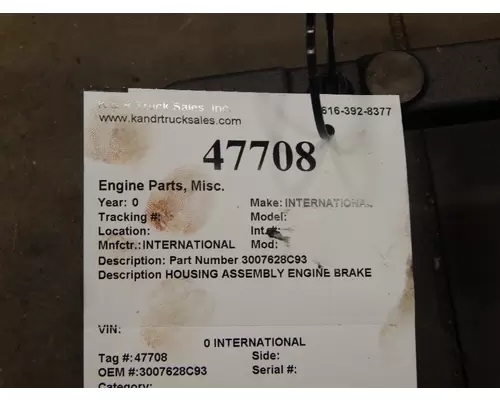 INTERNATIONAL  Engine Parts,  Accessory Drive