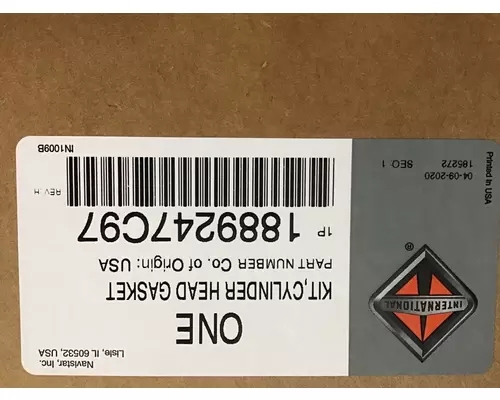 INTERNATIONAL  Engine Reman Kit