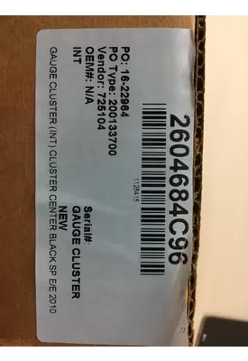 INTERNATIONAL  Gauges (all)