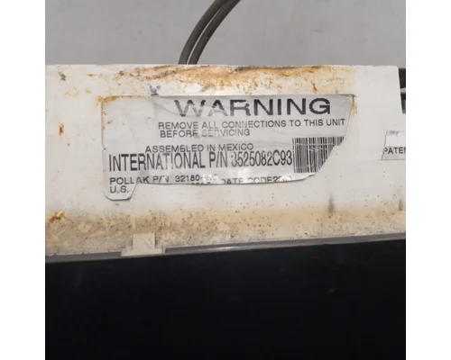 INTERNATIONAL  Instrument Panel