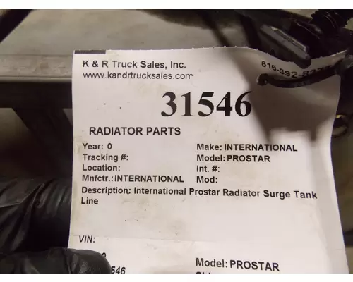 INTERNATIONAL  Radiator Parts