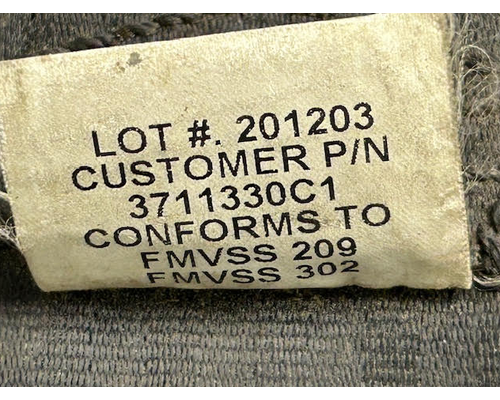 INTERNATIONAL  Seat Belt