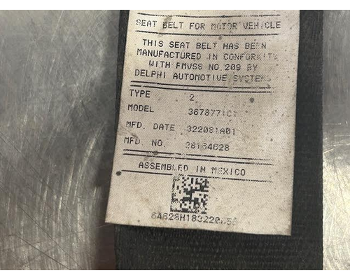 INTERNATIONAL  Seat Belt