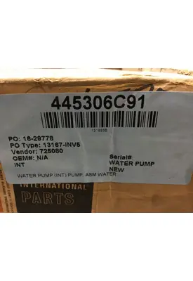 INTERNATIONAL  Water Pump