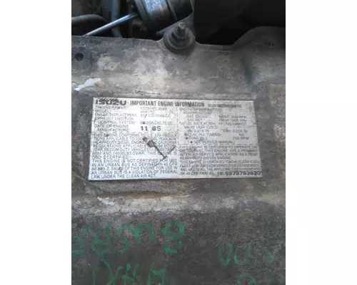 ISUZU 4HK1TC (5.2L) ENGINE ASSEMBLY
