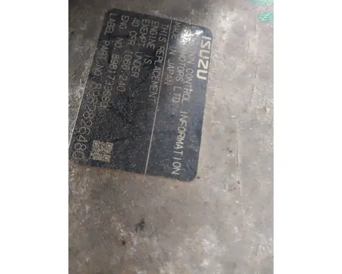 ISUZU 4HK1TC (5.2L) ENGINE ASSEMBLY