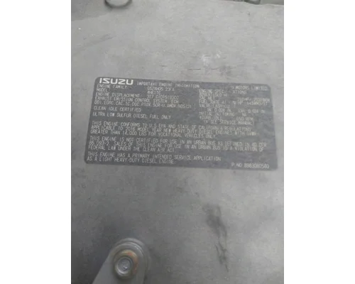 ISUZU 4HK1TC (5.2L) ENGINE ASSEMBLY