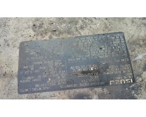 ISUZU 4HK1TC (5.2L) ENGINE ASSEMBLY