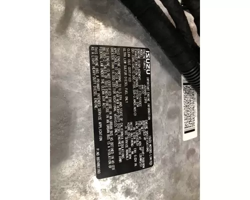 ISUZU 4HK1TC Engine Assembly