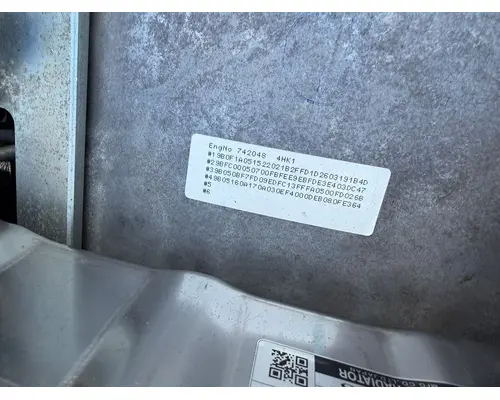 ISUZU 4HK1TC Engine Assembly